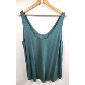 Women's A New Day Green Teal Tank Top Size XX-Large